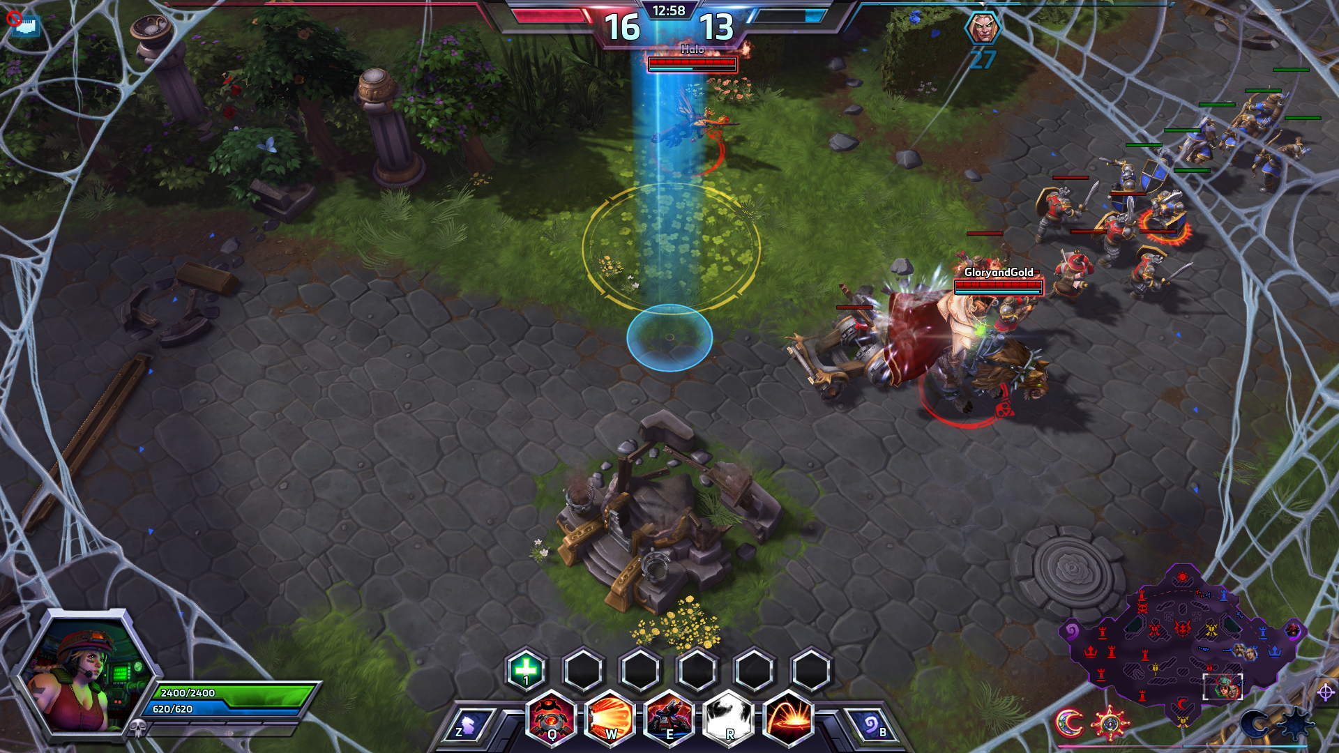 Anub arak game changing bug r heroesofthestorm