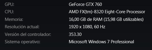 Nvidia Geforce Experience y Ram [lol]