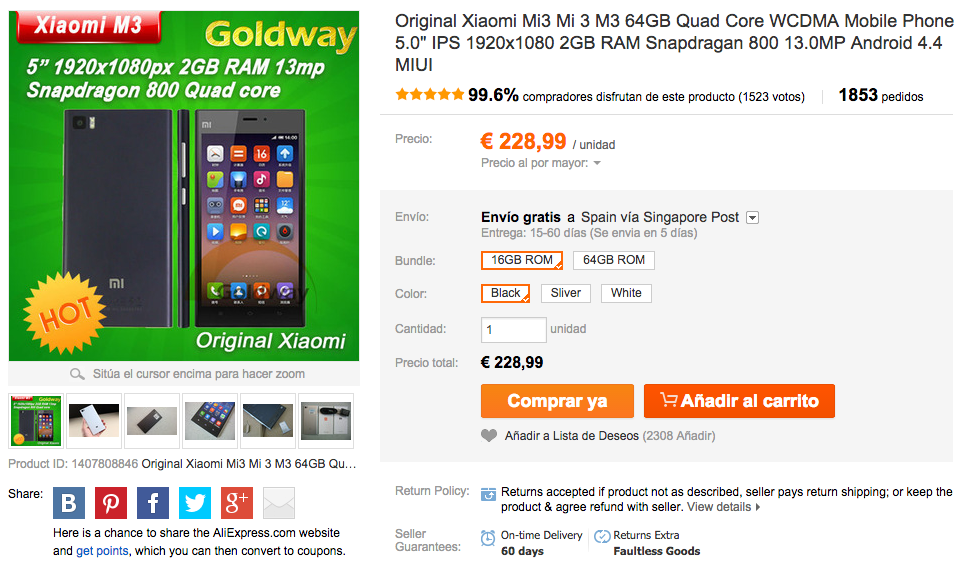 XIAOMI MI3 O IPHONE 5  Iluminadme