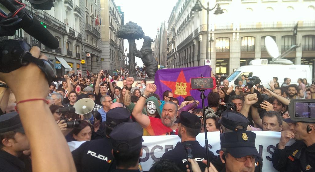 Nueva mani rodea el congreso