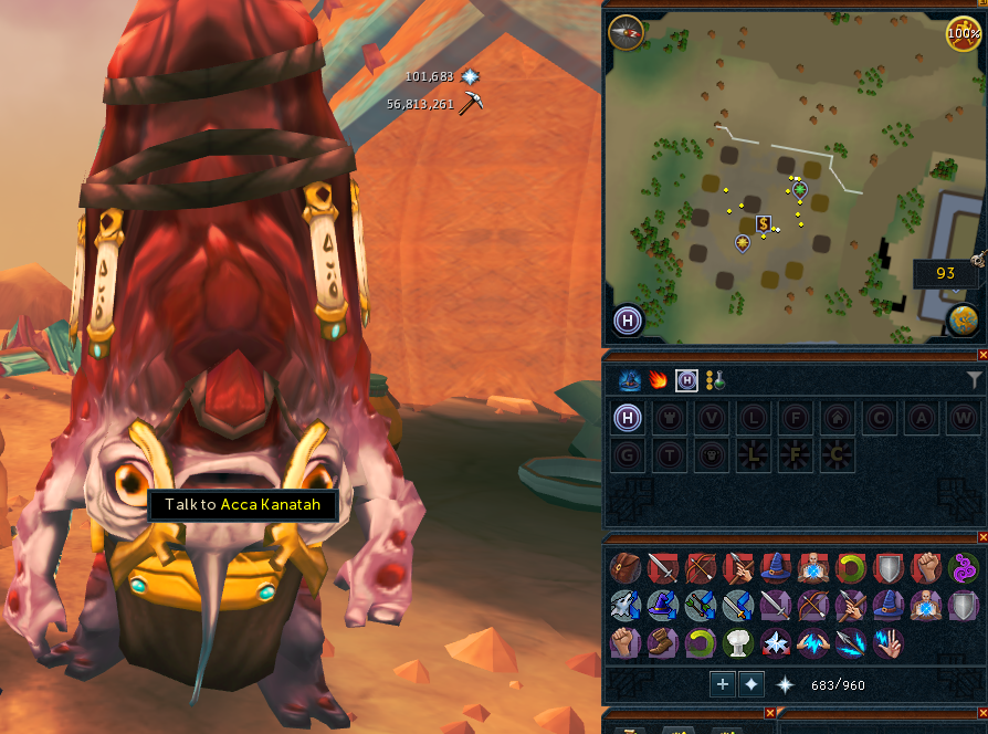 Gave 'Bricks' 25 limestone bricks now It ended up with this strange glowing orb. Help? r/runescape