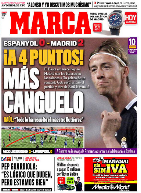 Cito portada de MARCA por posible owned