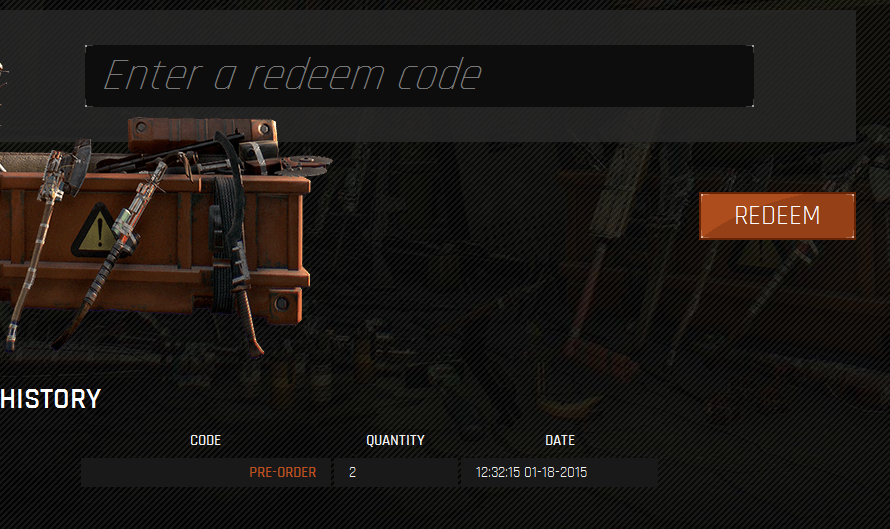 weapon dockets dying light codes ps4