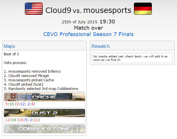 C9 vs. MS