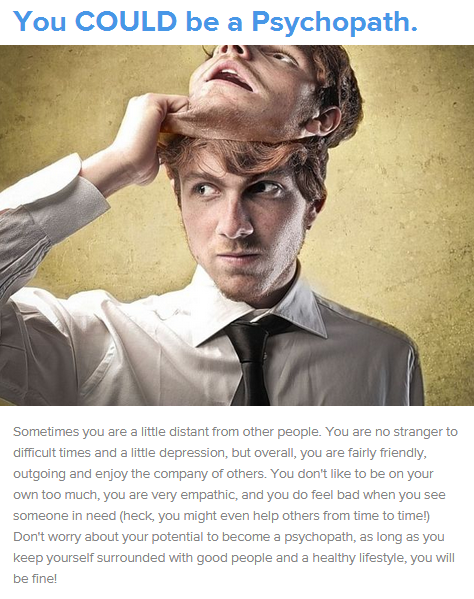 Test Para Saber Si Eres Psicopata O Sociopata