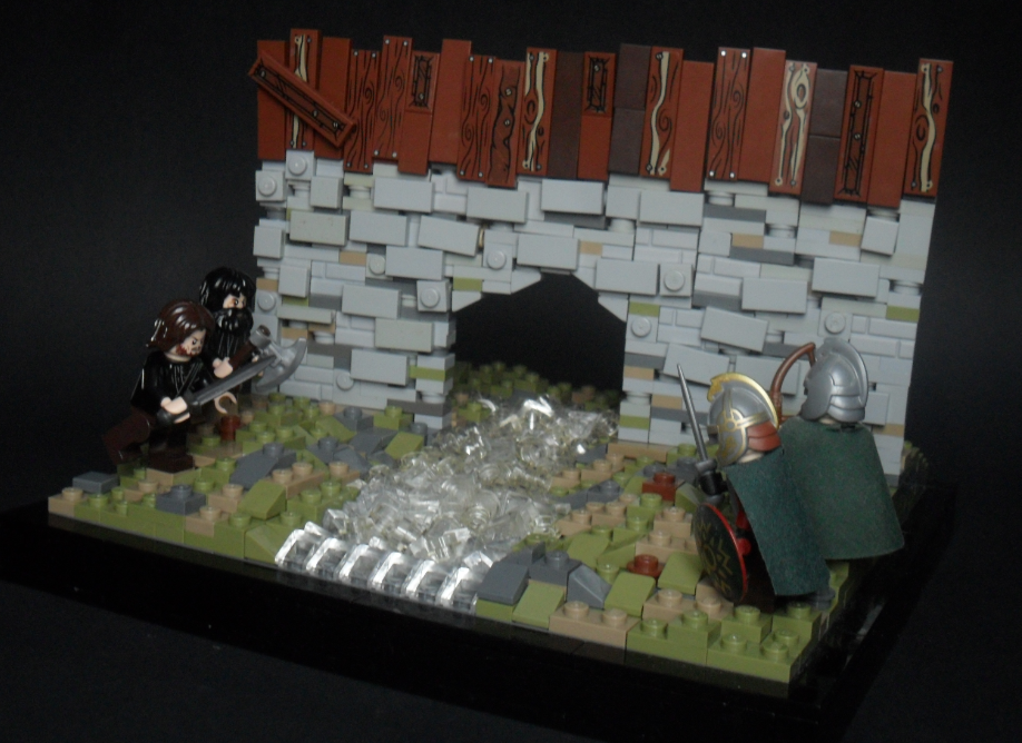 LEGO IDEAS - Diorama Of The Destruction Of The Ring - The Lord Of The Rings