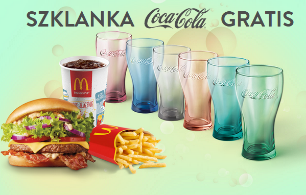 McDonald's: szklanka Coca-Coli do McZestawu Powiększonego gratis