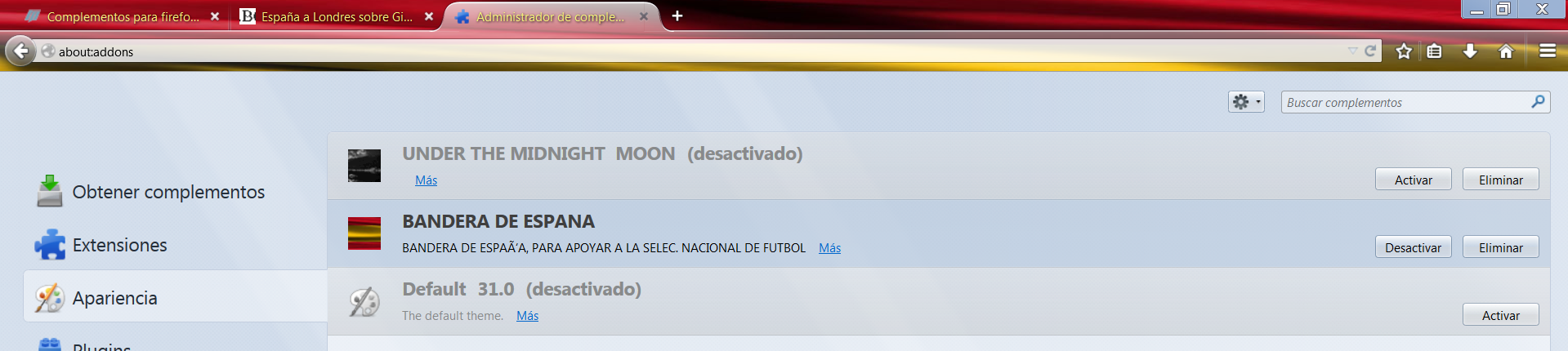 Complementos para firefox - chrome u otro navegador que recomiendas.