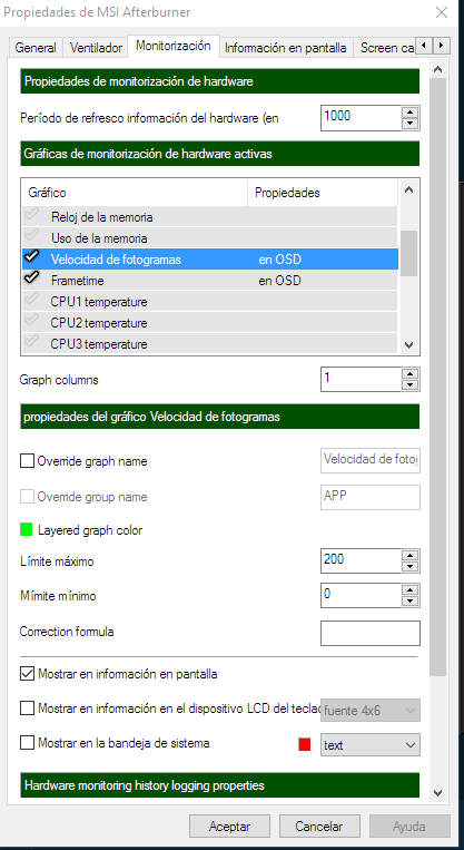 MSI Afterburner, como iniciarlo en el juego?