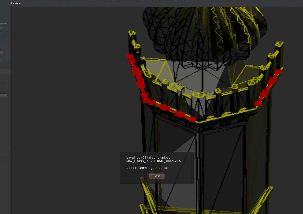 how to make upload to second life bento mesh object