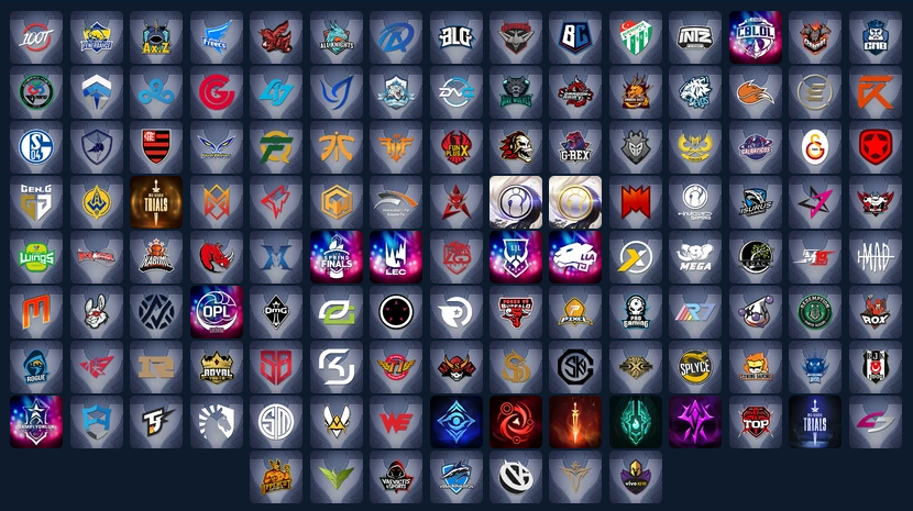 Are esport team icons not a thing anymore ? : r/leagueoflegends