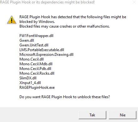 rage plugin hook down