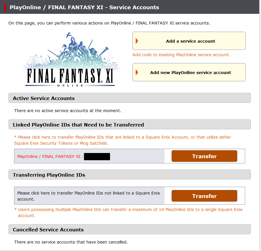 Square Enix asks for your ID as a required field to recover your