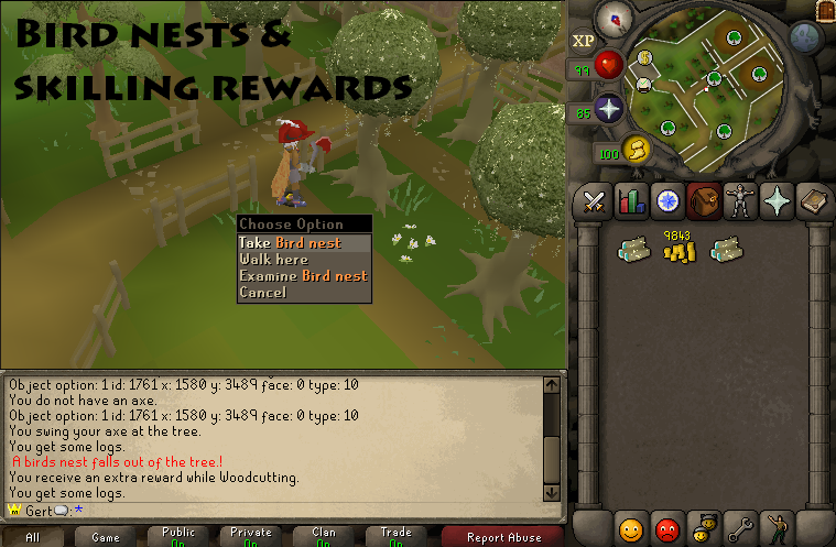 Skilling rewards