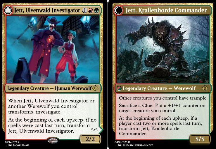 A User Asked For A Legendary Werewolf That Deals With Clues Custommagic