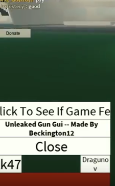 Req Who Made This Gui - roblox how to know if a game is fe