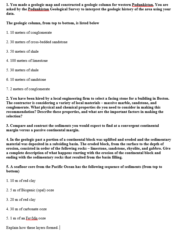 My professor sent out a couple of realworld questions/problems to poke