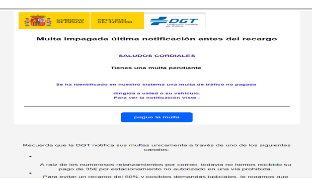 ✔️ DGT SPAIN Letter Inbox To All 2025 ☑️