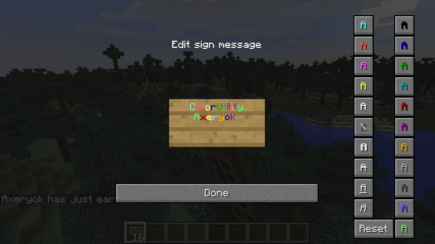 How to Change the Color of Text in Minecraft