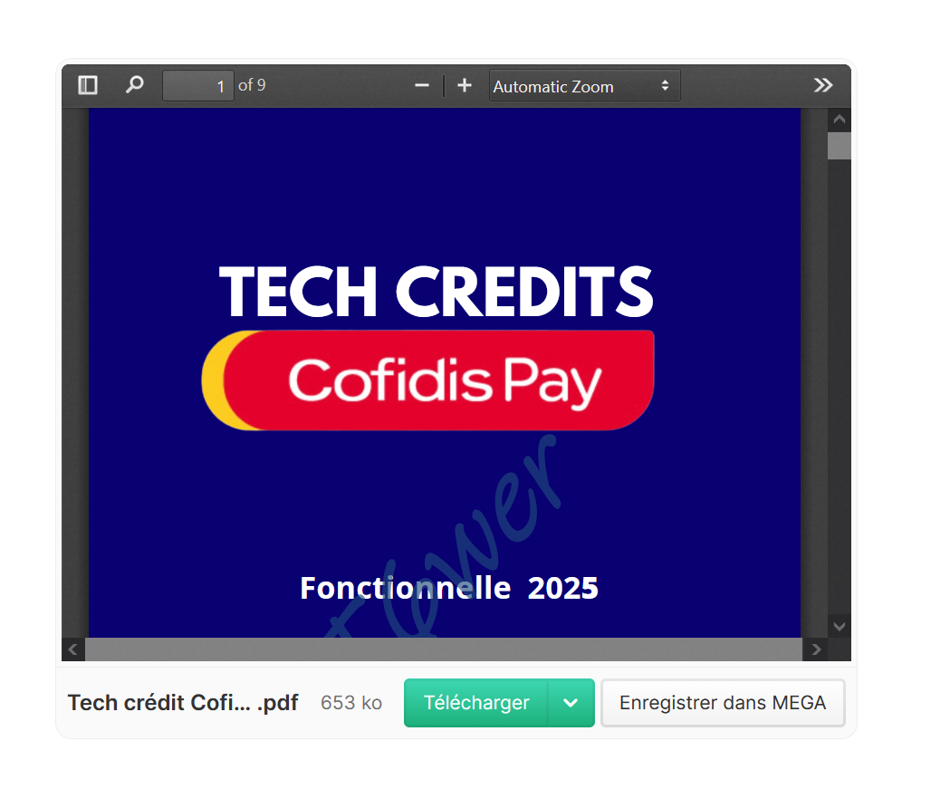 Tech crédit CofidisPay📌Fresh-Method☑️-High-Quality-PDF-☑️Latest-