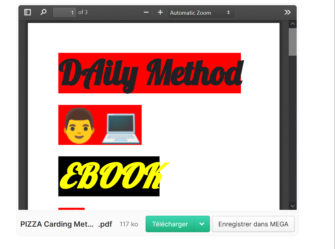 PIZZA Carding Method📌Fresh-Method☑️-High-Quality-PDF-☑️Latest-