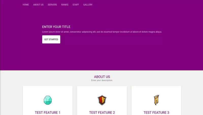[HTML/CSS/Jquery/Config.json] MLanding - A Fully customizable ...