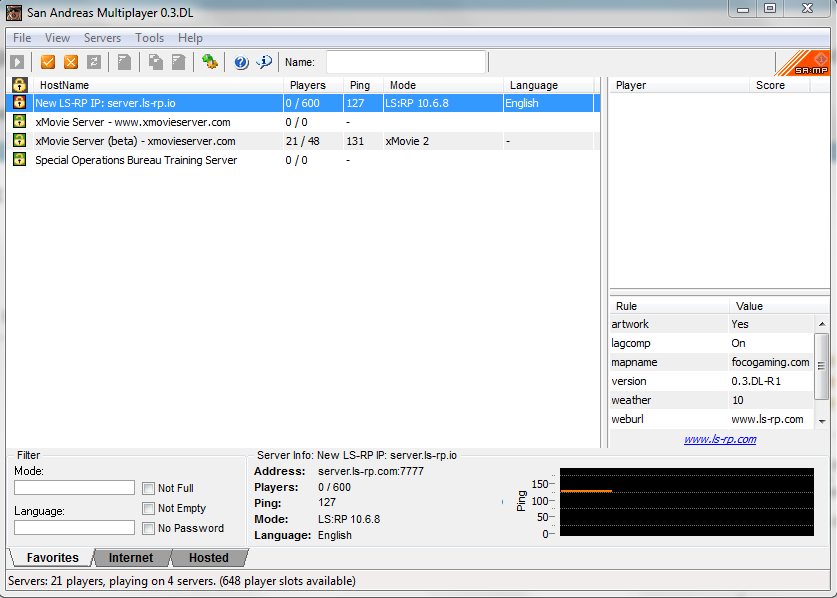 samp windows server download