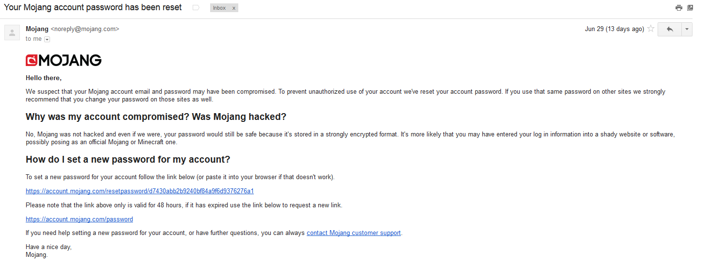 cracked minecraft accounts password an email