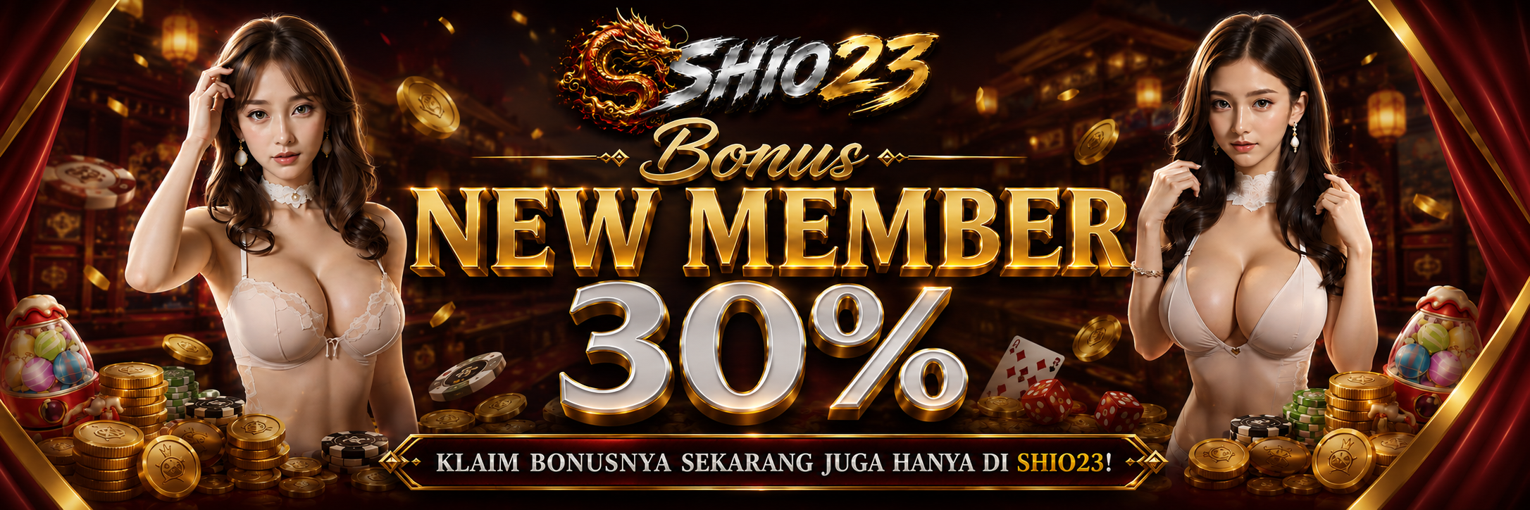 Shio23 Bonus New Member 30%