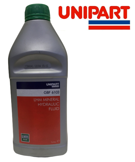 Unipart LHM Mineral Suspension & Hydraulic Brake Systems Fluid 1