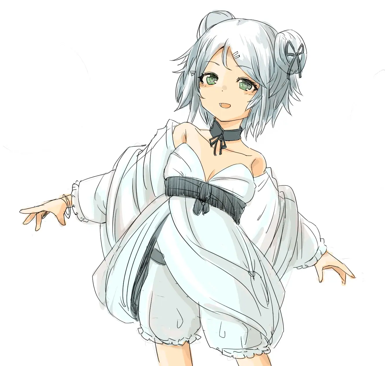 イラスト投稿で盛り上がる！『影炎の戦巫女タツミ』が可愛すぎると王子絶賛！の参考画像 - わんにゃんランド - アイギス攻略まとめ