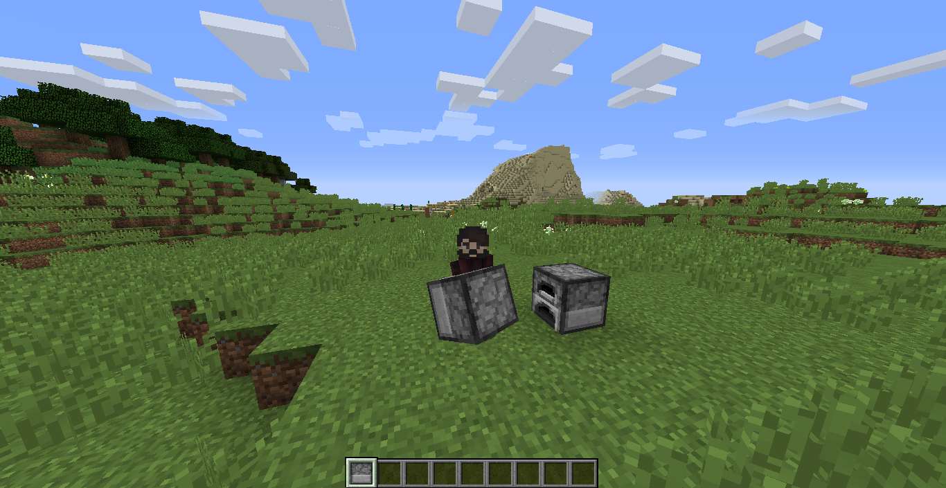 java - 3D block model for Minecraft works as item but becomes a