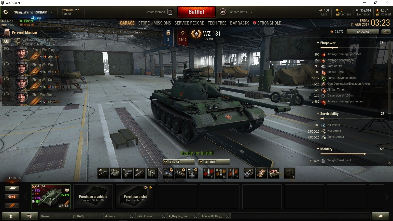 The Wz 131 And How To Play It Light Tanks World Of Tanks Official Forum