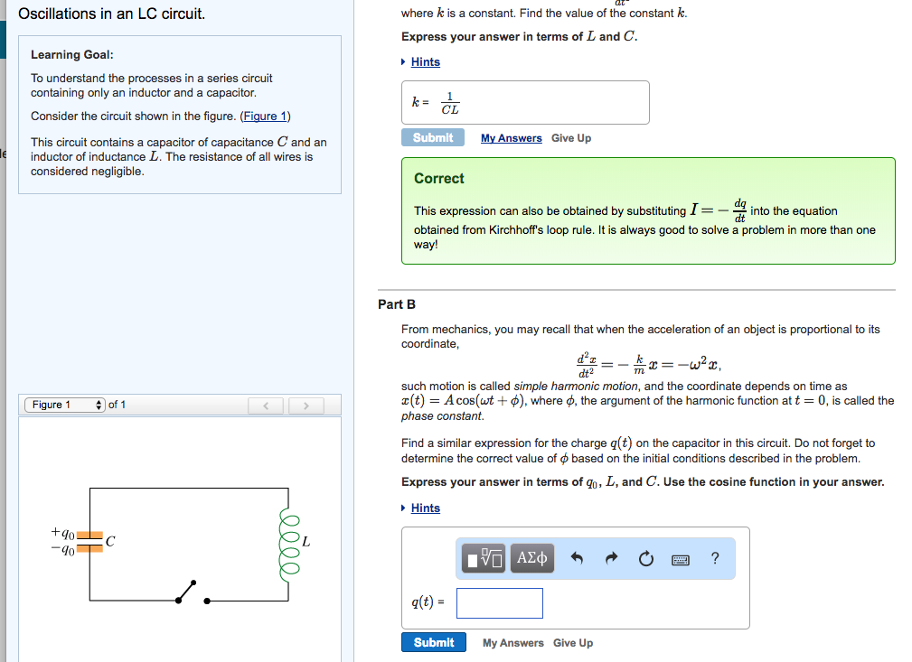 Solved Part L What is the direction of the current in the