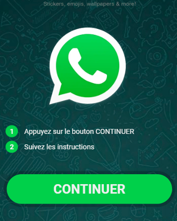 [click2sms] FR | WhatsApp Green Button OTP