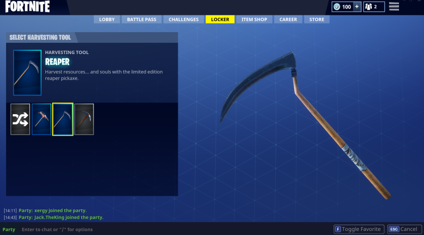 https i gyazo com 05f53efb44e136c38762 ad6486 png - reaper fortnite pickaxe sound