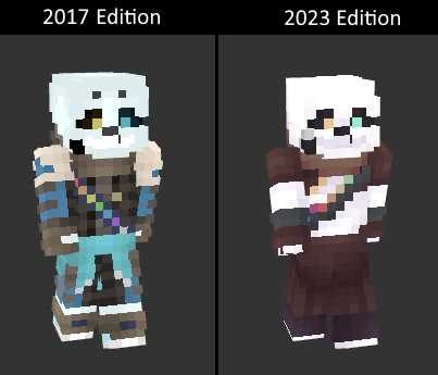 Ink Sans Minecraft Skin