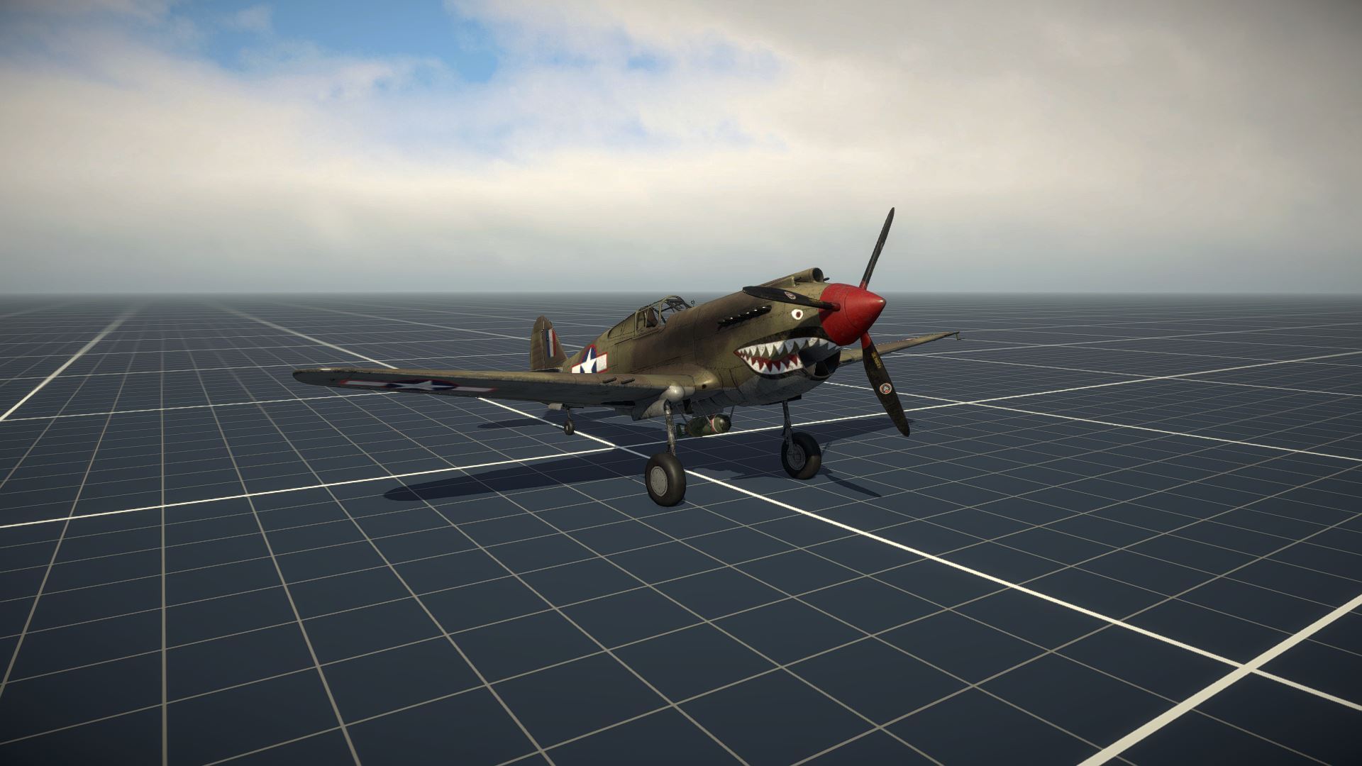 Curtiss P40C 'Warhawk'