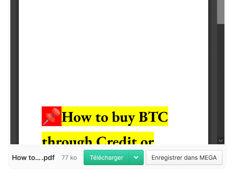 How to buy BTC through Credit or Debit Card without KYC.  3$📌Fresh-Method✅-High-Quality-PDF-✅Latest-