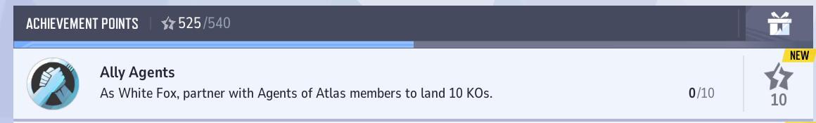 Marvel Rivals Ally Agents achievement