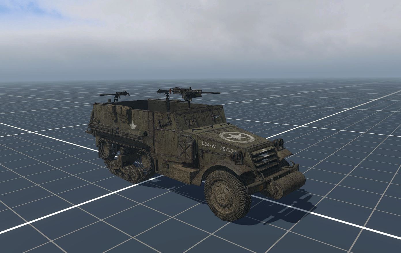 M3 Half-Track MG