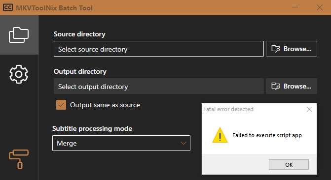 Error message : Failed to execute script app · Issue #90 · iPzard ...
