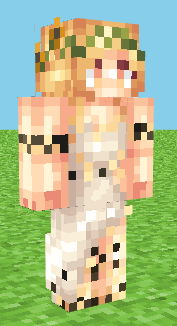 Sun goddess (Remake) Minecraft Skin