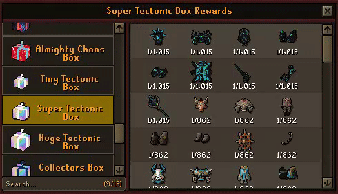 Super Tectonic Box