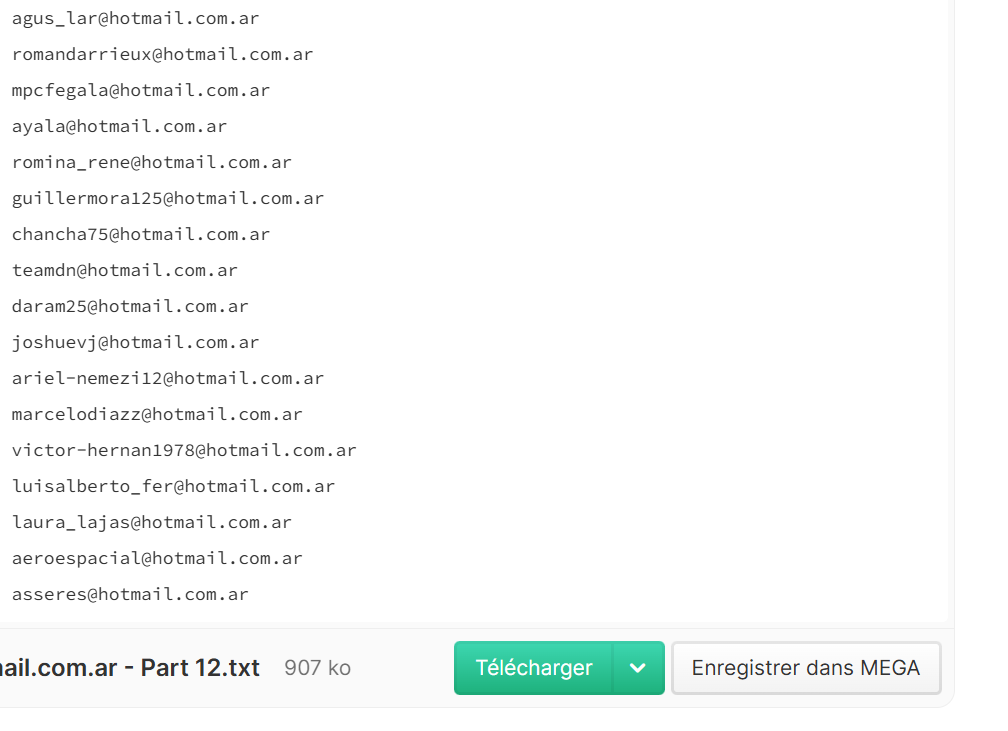 35k HQ [@hotmail.com.ar] Email List Fresh Extracted