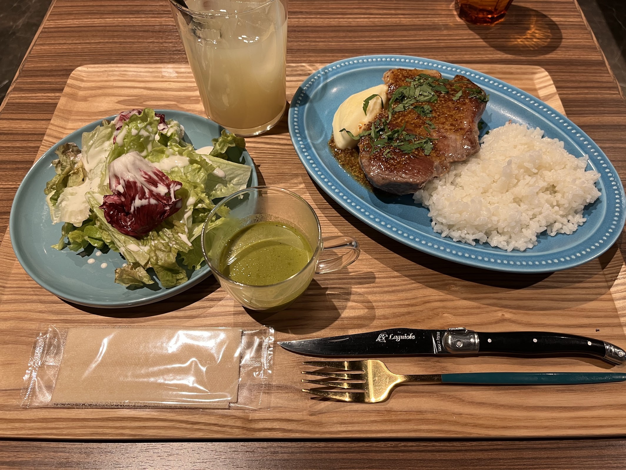 川崎・acero ランチ 極厚ポークステーキ(2023年12月)