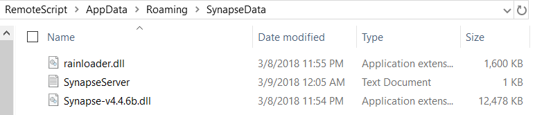 Can U Help Synapse Failed To Inject
