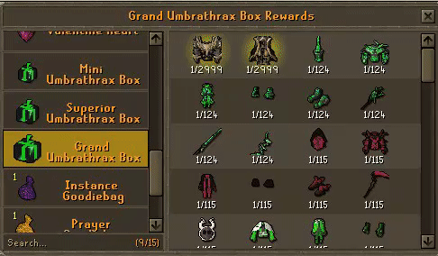 Grand Box Rewards