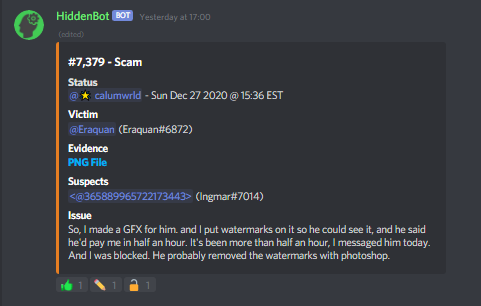 Evidence 1