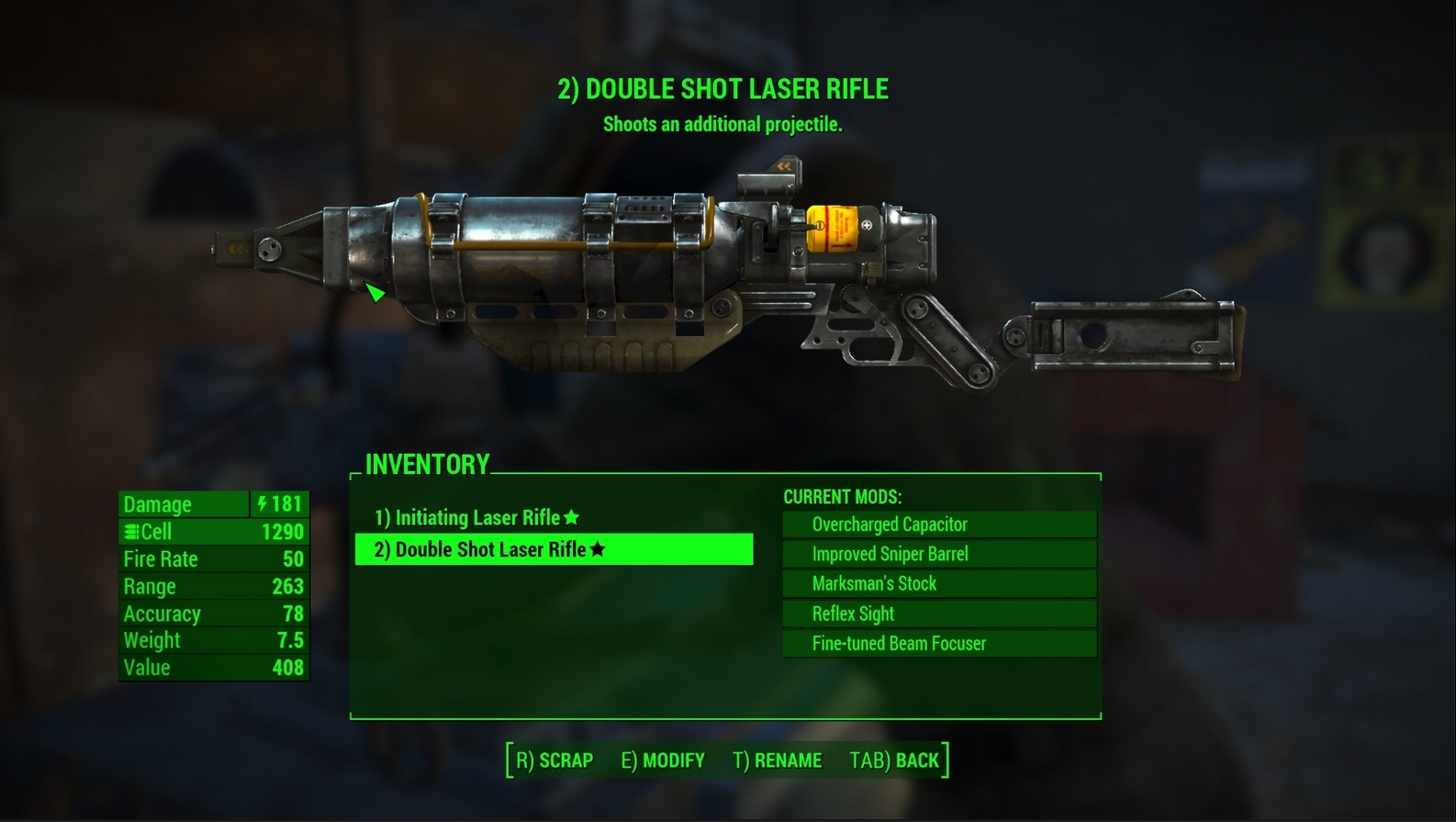 Double barrel rifle fallout 4 фото 18